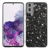 For Samsung Galaxy S25+ 5G Glitter Powder Shockproof TPU Phone Case(Black)