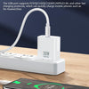 REMAX RP-U82 30W USB+USB-C/Type-C Dual Interface Fast Charger, Specification:CN Plug(White)