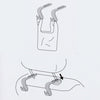 2 PCS Car Seat Back Trunk Bag Hanger Holder Auto Headrest Luggage Hook