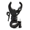3 PCS Bicycle 360 Degree Rotating Lamp Holder Lamp Clip(Black)