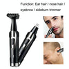 BD-9400 Multifunctional Electric Nose Hair Device Set(Black)