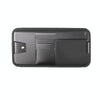 Car Sun Visor Card Glasses Holder Zipper Storage Bag(Black)