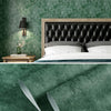 0.53x3m Retro 3D Stereo Plum Blossom Wallpaper Bedroom Living Room TV Background Wall Self-Adhesive Wallpaper(9904-6 Dark Green B Version)