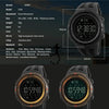 SKMEI 1250 Men Outdoor Waterproof Sports Digital Watch Multi-Function Watch(Gold/Red)