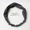 Women Temperament Knitting Cross Shape Hair Band