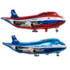 2 PCS Airplane Model Balloon Toy Cartoon Party Balloon Children Toy(Blue)