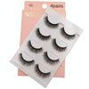 4 Pairs In One Box Handmade Mink False Eyelashes Slender And Long Three-Dimensional Multilayer Eyelashes(G102)