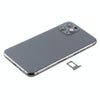 iPhone 11 Pro Max Grey Battery Back Cover Assembly with Side Keys