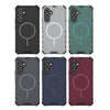 For Samsung Galaxy A54 5G Grating Solid Color MagSafe Magnetic Phone Case(Green)