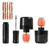 ESLNF Bike Handlebar Light LED Bicycle Turn Signal Cycling Light Waterproof Safety Warning Indicator Lamp, Style: With Tools