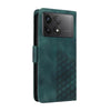 For Redmi K70 / K70 Pro Embossed Rhombus Starry Leather Phone Case(Green)