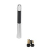 5 PCS Aluminum Alloy Carbon Brazing Antenna Car Decoration Beautiful Antenna Car Roof Antenna Modification(Silver)