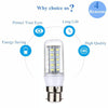 B22 3.5W 36 LEDs SMD 5730 LED Corn Light Bulb, AC 110-220V (White Light)