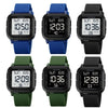 SKMEI 1894 Square Sports Waterproof Student Simple Multifunctional Luminous Watch(Blue Black Machine)
