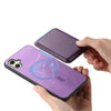 For Samsung Galaxy A06 4G Retro Magsafe Card Bag PU Back Cover Phone Case(Purple)