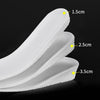 Inner Increased Insoles Sports Shock Absorption Increased Breathable Sweat-absorbent Deodorant Invisible Pad, Thickness:1.5cm(35-36)
