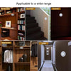 0.3W White Light Round Shape LED PIR Sensor Light , 6 LEDs 30 LM SMD-3528 for Cabinets