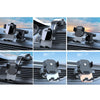 Car Suction Cup Dashboard Automatic Lock Mobile Phone Holder, Style: Black Air Outlet