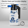 SUITU ST-6322 1.5L Car Washing Electrical Foam Sprayer Rechargeable Automobile Foam Pot(White)