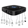 6K Ultra HD Android 12.0 Smart TV Box with Remote Control, 4GB+32GB, Allwinner H616 1.5GHZ Quad-Core(US Plug)