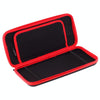 DOBE For Nintendo Switch Game Console Travel Carrying Storage Box Zipper Protective Bag Holder Shell, Size: 26.0 x 12.5 x 4.0cm(Black + Red)