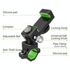 Bicycle / Motorcycle Anti-theft Anti-take Off Mobile Phone Holder without Light (Green)
