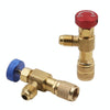 Air Conditioner Fluoridation Safety Valve Refrigerant Filling Connector(Side R22 Bottom R22)