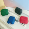 For AirPods 1 / 2 Carbon Fiber TPU Frosted Earphone Protective Case(Green)