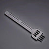 ER061 DIY Hand-sewn Leather Round Punch Tools Alloy Steel Platoons Rushing, Style: 6mm-4 Holes