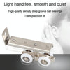 2pcs /Set Small Wooden Door Sliding Door Suspension Track Pulley Sliding Door Fittings