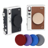 For FUJIFILM Instax mini EVO Camera Lens Cap Aluminum Alloy Protective Cover (Grey)