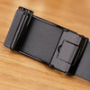 120cm Crocodile Pattern Leather Men Business Belt Without Buckle(Brown)