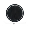Car Universal Diamond Honeycomb Water Coaster Car Anti-Slip Mat(Black Purple Diamond)