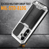 For Samsung Galaxy S25+ 5G R-JUST Sliding Camera Life Waterproof Holder Phone Case(Silver)