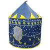 Ultralarge Children Beach Tent Baby Toy Play Game House Kids Princess Prince Castle Indoor Outdoor Toys Tents Christmas Gifts(Black)