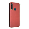 For Alcatel 1SE 2020 Carbon Fiber Texture Horizontal Flip TPU + PC + PU Leather Case with Card Slot(Brown)