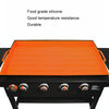 For Blackstone Grill 22 Inch Silicone Cover BBQ Protective Cleaning Pad(Black)