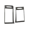 Car Carbon Fiber Left and Rght Air Outlet Decorative Sticker for Lexus IS250 2013-, Left Drive
