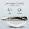 For iPhone 15 Pro Frameless Metal Corner Pad Phone Case with Lens Film(Black)