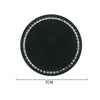 Car Universal Diamond Honeycomb Water Coaster Car Anti-Slip Mat(Black White Diamond)