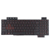Asus FX80 FX505 US Backlit Keyboard Replacement