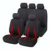 Cars All Seasons Universal All-Inclusive Fabric Seat Cover(33055 Red)