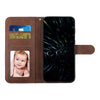 For Realme C75 / V60 Pro Stitching Calf Texture Buckle Leather Phone Case(Brown)