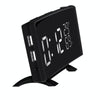 Three-color Projection Radio Alarm Clock USB Digital Alarm Clock Thermometer & Hygrometer