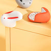 2pcs /Set Rabbit Children Anti-Bump Silicone Corner Guard Table Corner Protective Cover(Grey)