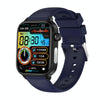 ET570 1.96 inch Color Screen Smart Watch Silicone Strap, Support Bluetooth Call / ECG(Blue)