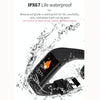 C20 1.14 inch IPS Touch Screen IPX67 Waterproof Smartwatch, Support Call Reminder/ Heart Rate Monitoring /Blood Pressure Monitoring/ Sleep Monitoring(Red)