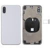 iPhone X Battery Back Cover Assembly White - Side Keys & Wireless Charging