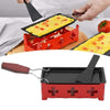 Mini Cheese Grill ,Specification: Wooden Handle Red Set