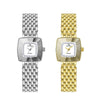 BS Bee Sister  FA1197  Square Dial Stainless Steel Strap Ladies Simple Watch(Silver)